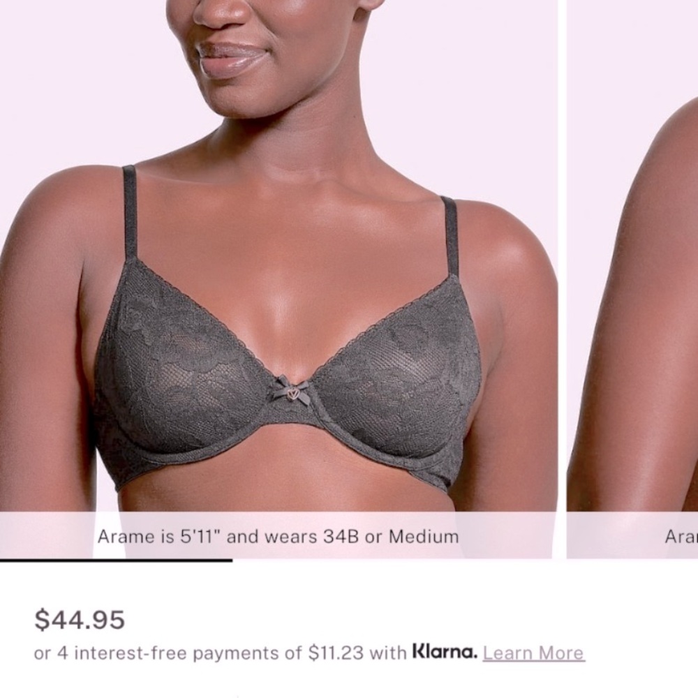 BLUE Body by Victoria Victoria's Secret Demi Bra BLUE